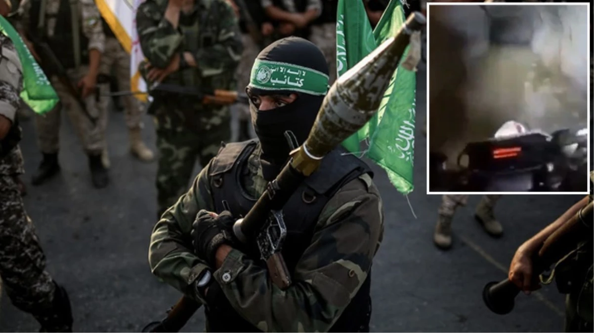 Hamas'ın yer altına inşa ettiği tünel böyle görüntülendi! Motosikletle kilometrelerce ilerlediler