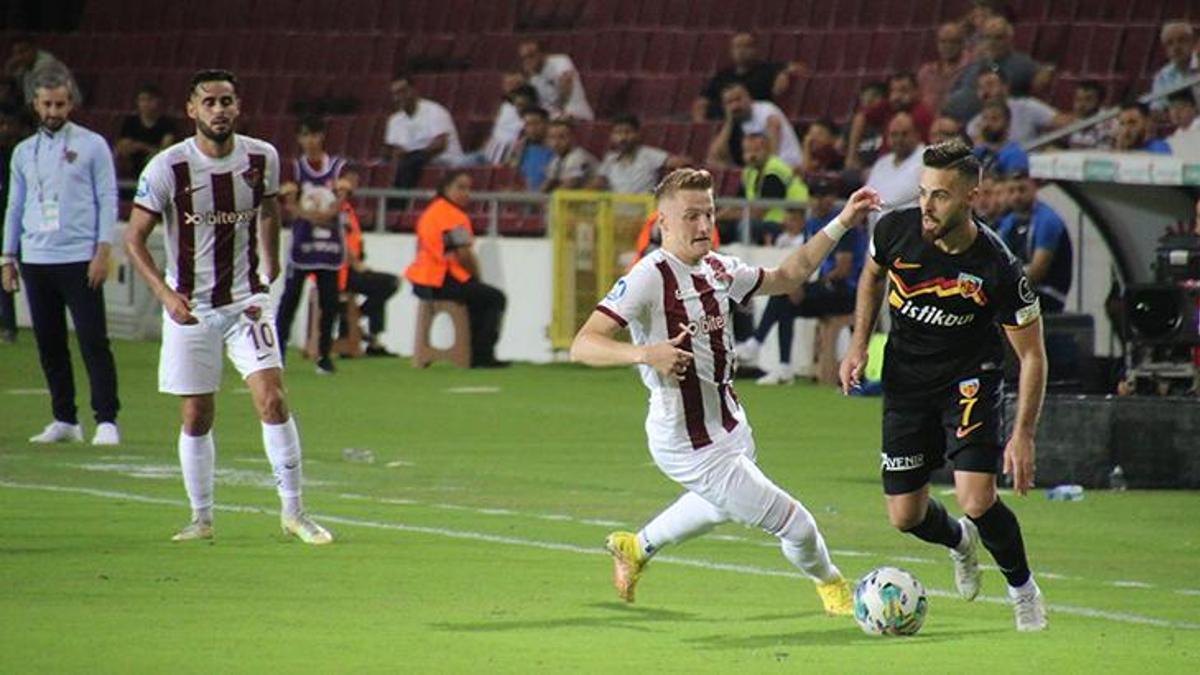 Hatayspor ile Kayserispor 7. kez birbirlerine rakip