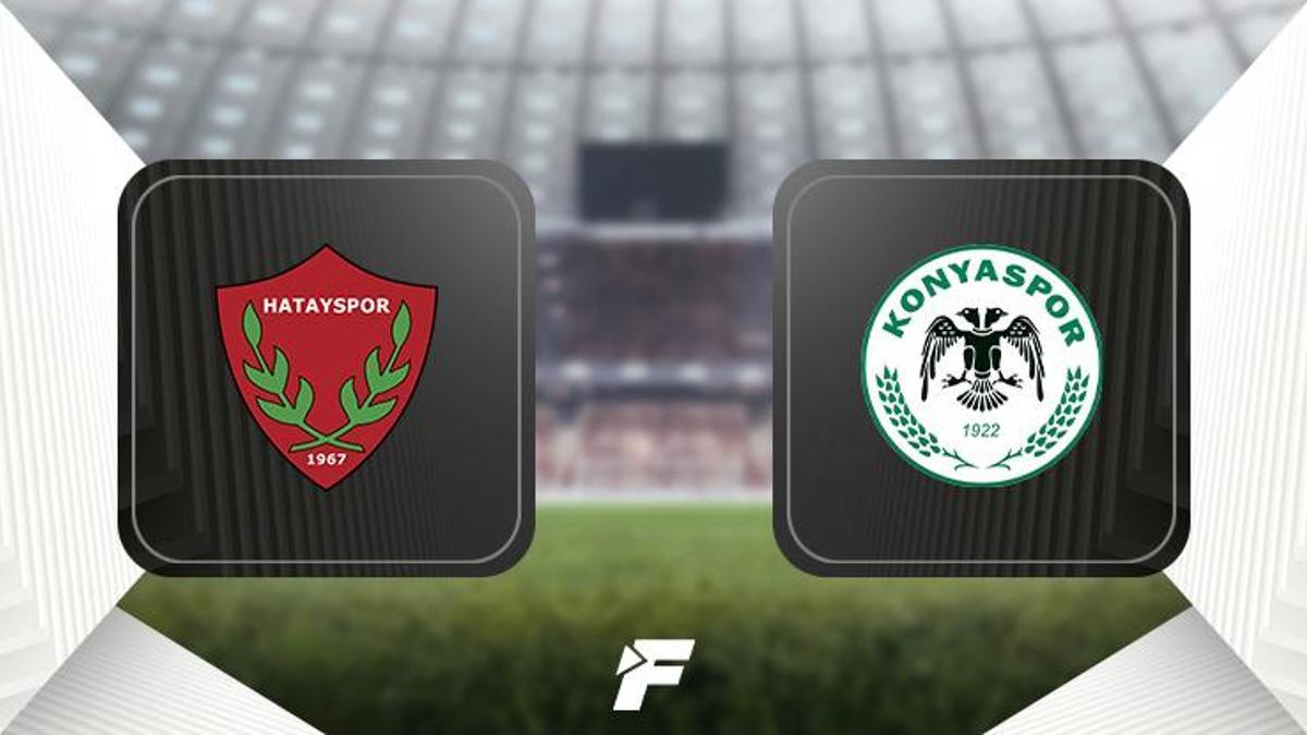 Hatayspor-Konyaspor maçı ne zaman, saat kaçta, hangi kanalda? (Muhtemel 11'ler)