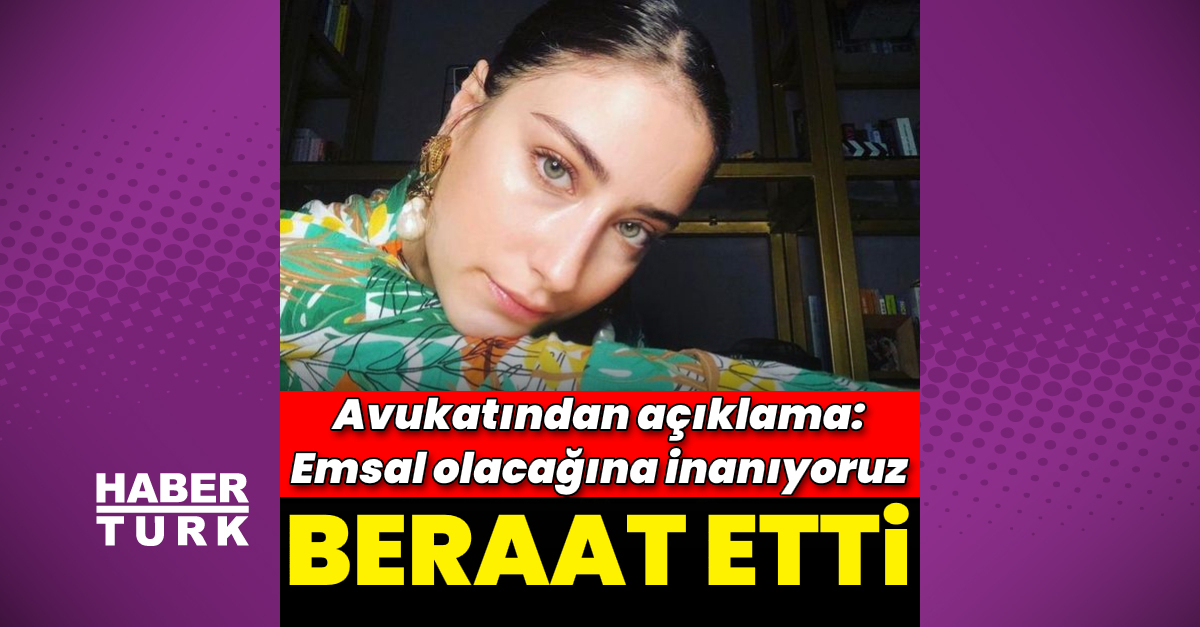 Hazal Kaya, Musa Orhan davasından beraat etti - Magazin haberleri