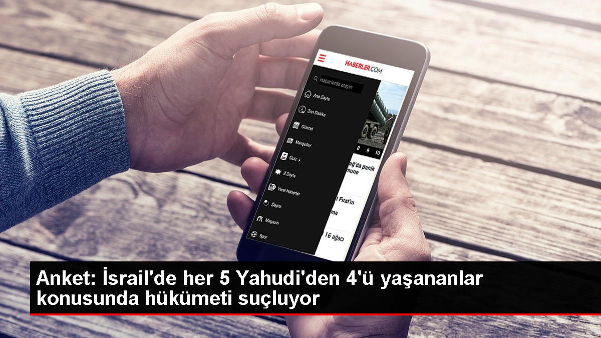 İsrail'de Yahudilerin Çoğunluğu Ülke Yönetimini Saldırıdan Sorumlu Tutuyor