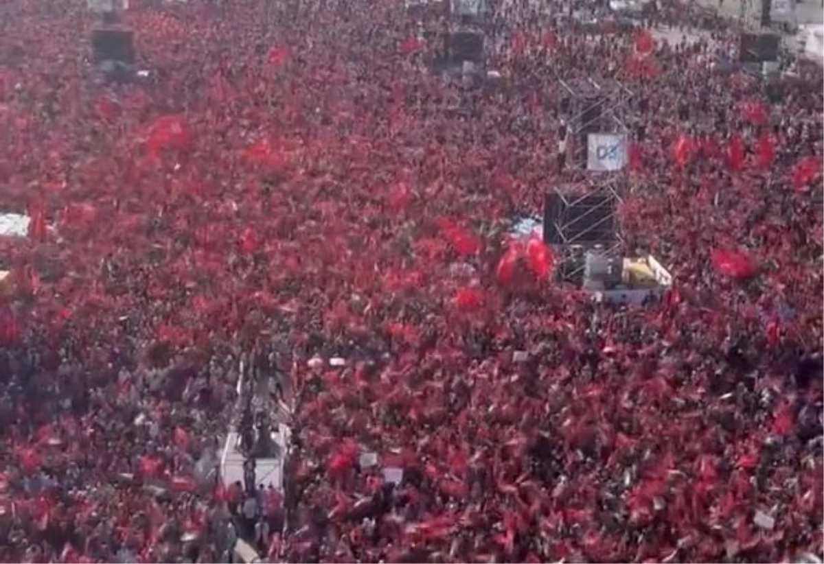 İstanbul'da Filistin için büyük buluşma! Cumhurbaşkanı Erdoğan, miting alanına helikopter ile geldi