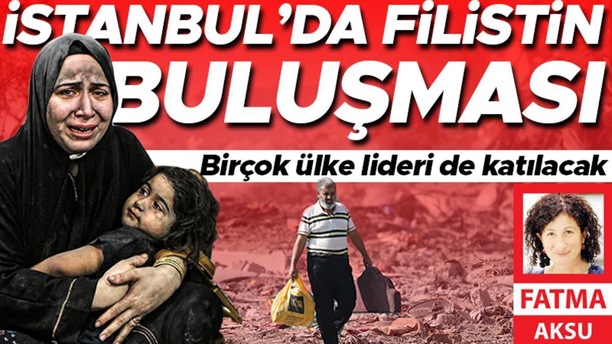 İstanbul’da Filistin buluşması