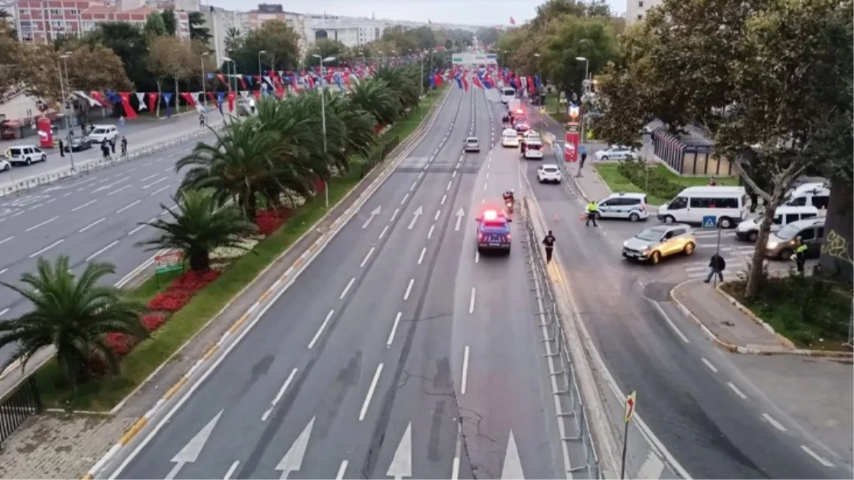 İstanbullular dikkat! Vatan Caddesi, Cumhuriyet Bayramı provaları için trafiğe kapatıldı