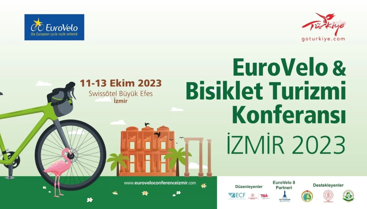 İzmir, EuroVelo Bisikletli Turizm Konferansı'na ev sahipliği yapacak