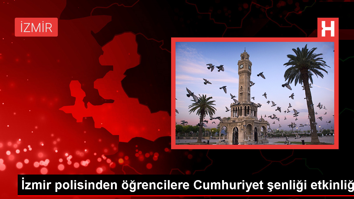 İzmir İl Emniyet Müdürlüğü, öğrencilere yönelik etkinlik düzenledi