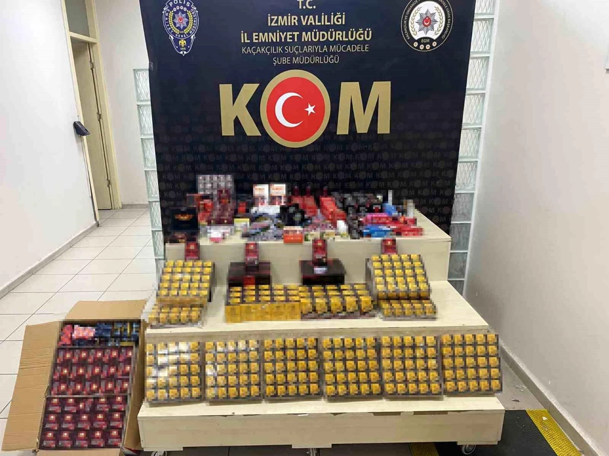 İzmir'de yasadışı tıbbi ürün kaçakçılığı operasyonu