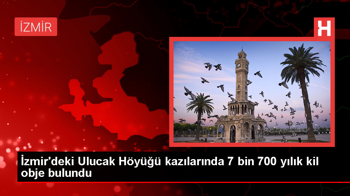 İzmir'deki Ulucak Höyüğü'nde 7 bin 700 yıllık hayvan biçimli buluntu bulundu