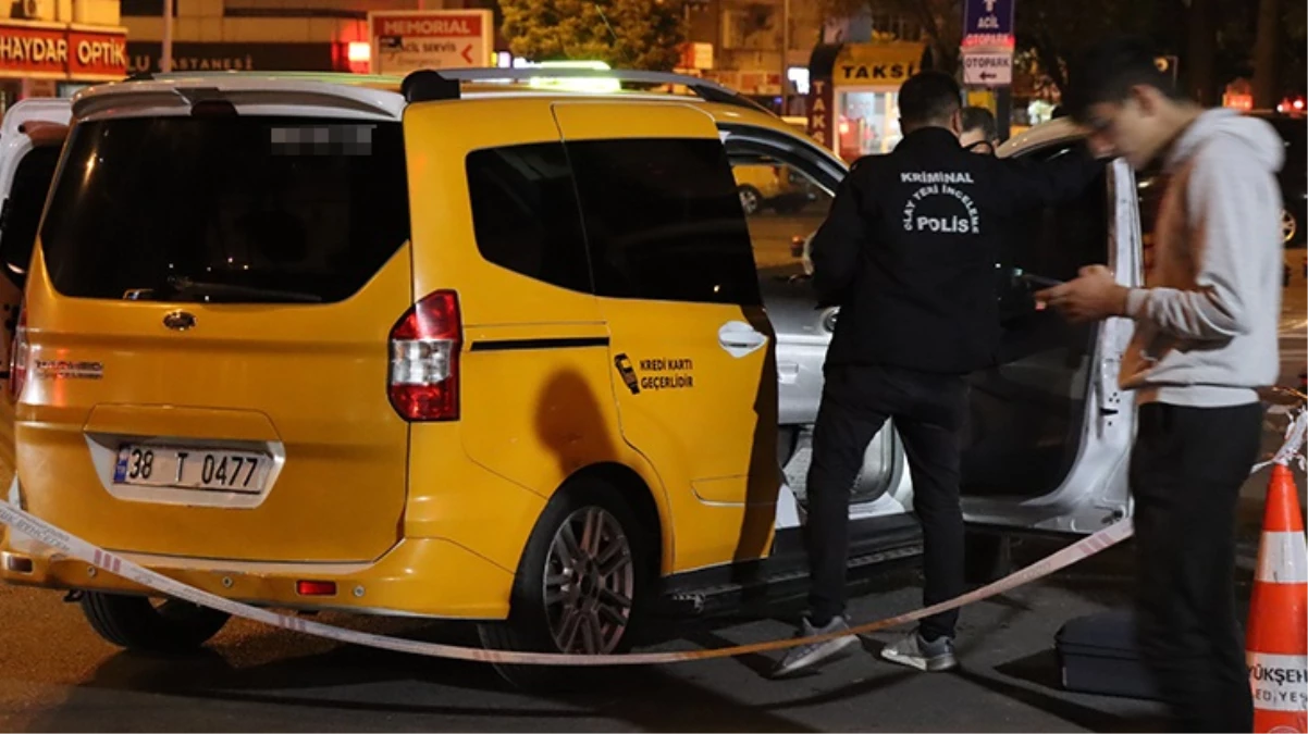 Kayseri'de ilginç olay! Bindiği takside yanlışlıkla kendini vurdu