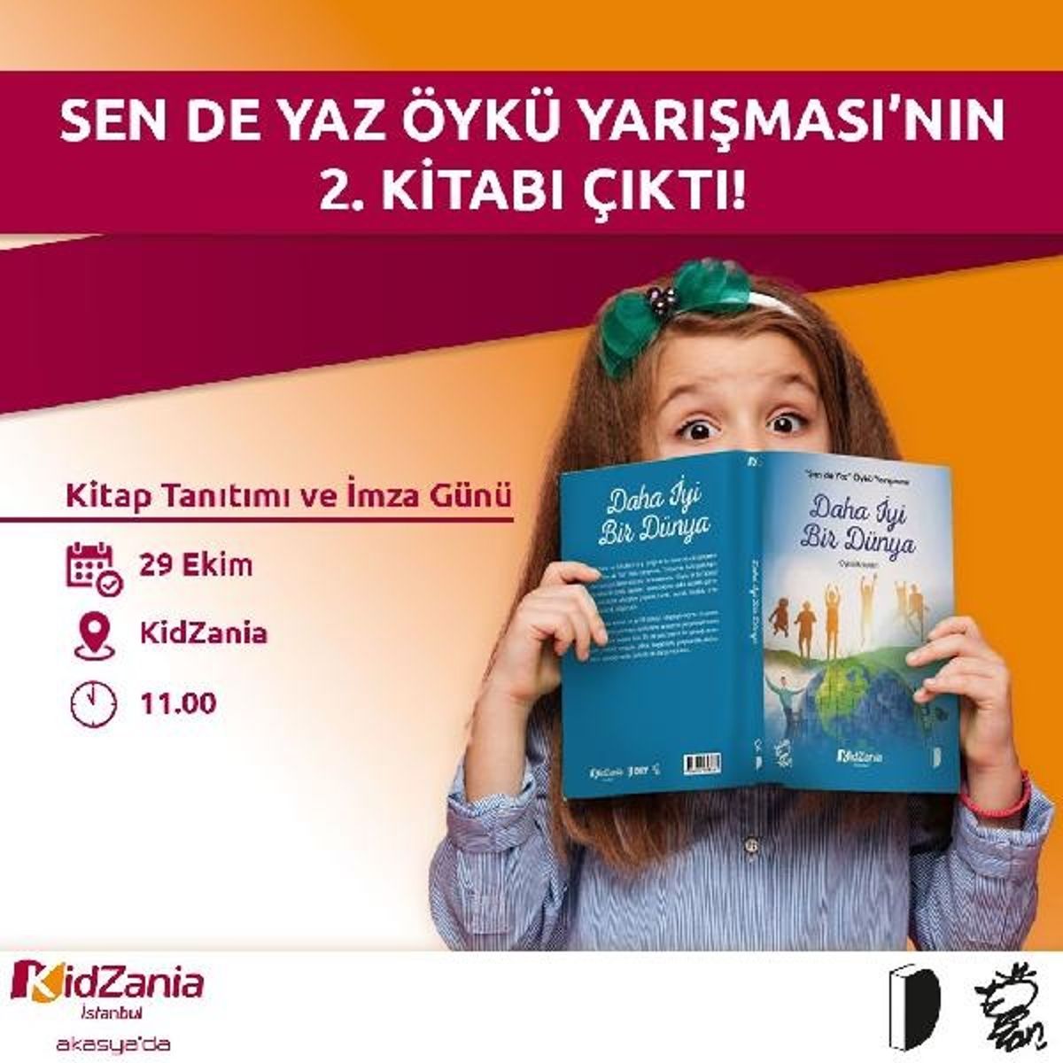 KidZania İstanbul'da 'Daha İyi Bir Dünya' kitabının tanıtımı ve imza günü düzenlenecek