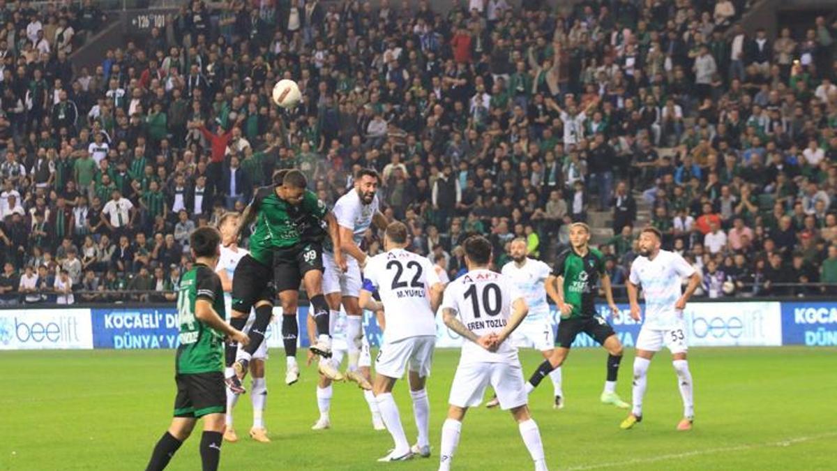 Kocaelispor ile Erzurumspor yenişemedi! Kazanan çıkmadı