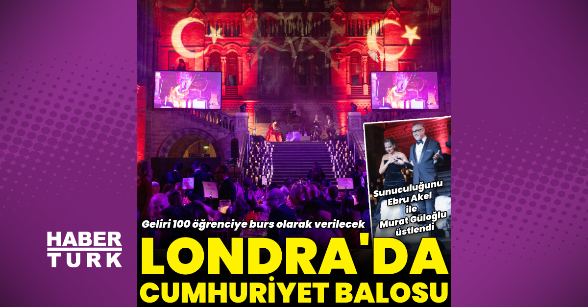 Londra'da Cumhuriyet balosu