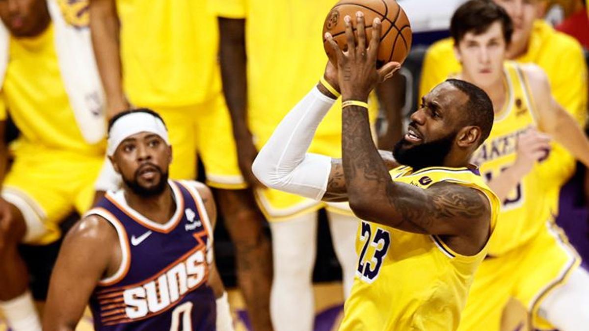 Los Angeles Lakers, Phoenix Suns karşısında siftah yaptı