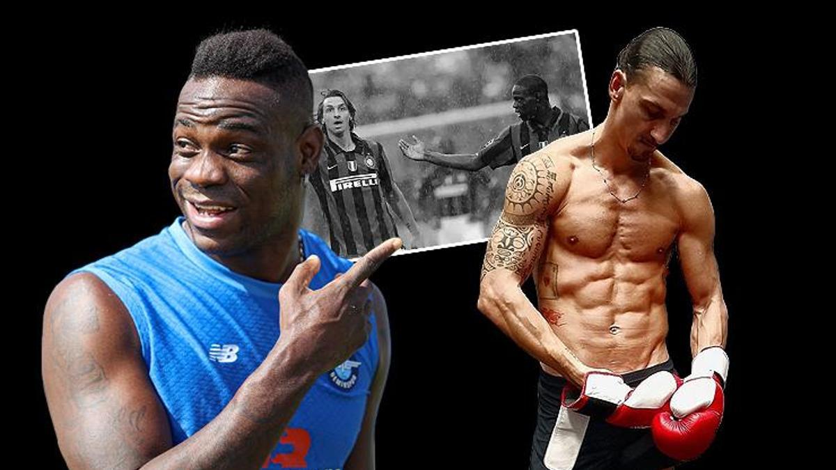 Mario Balotelli hızını alamadı: Zlatan Ibrahimovic'e ağır sözler