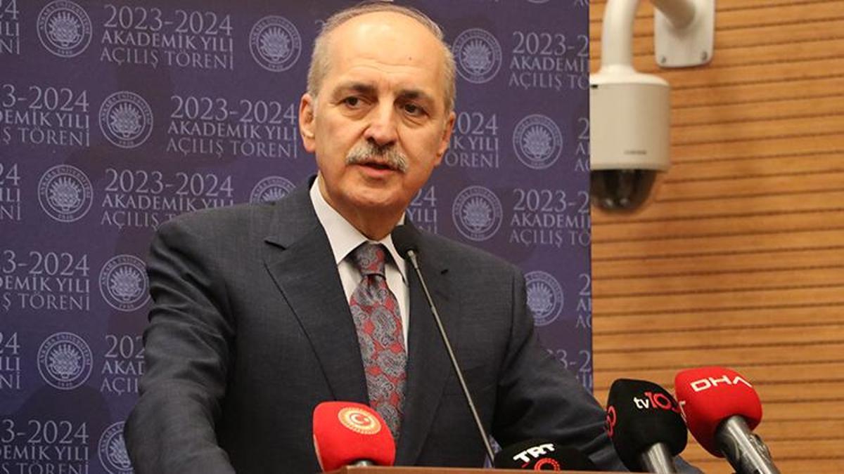 Meclis Başkanı Kurtulmuş'tan yeni anayasaya açıklamsı