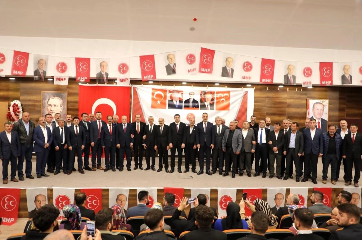 MHP Bayburt İl Başkanlığı'nda Muharrem Baykal seçildi