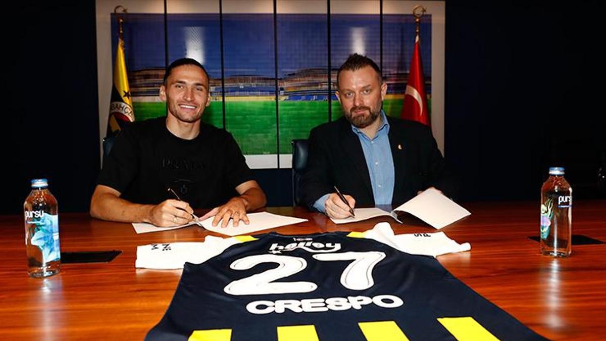 Miguel Crespo, Fenerbahçe'de kaldığı için çok mutlu