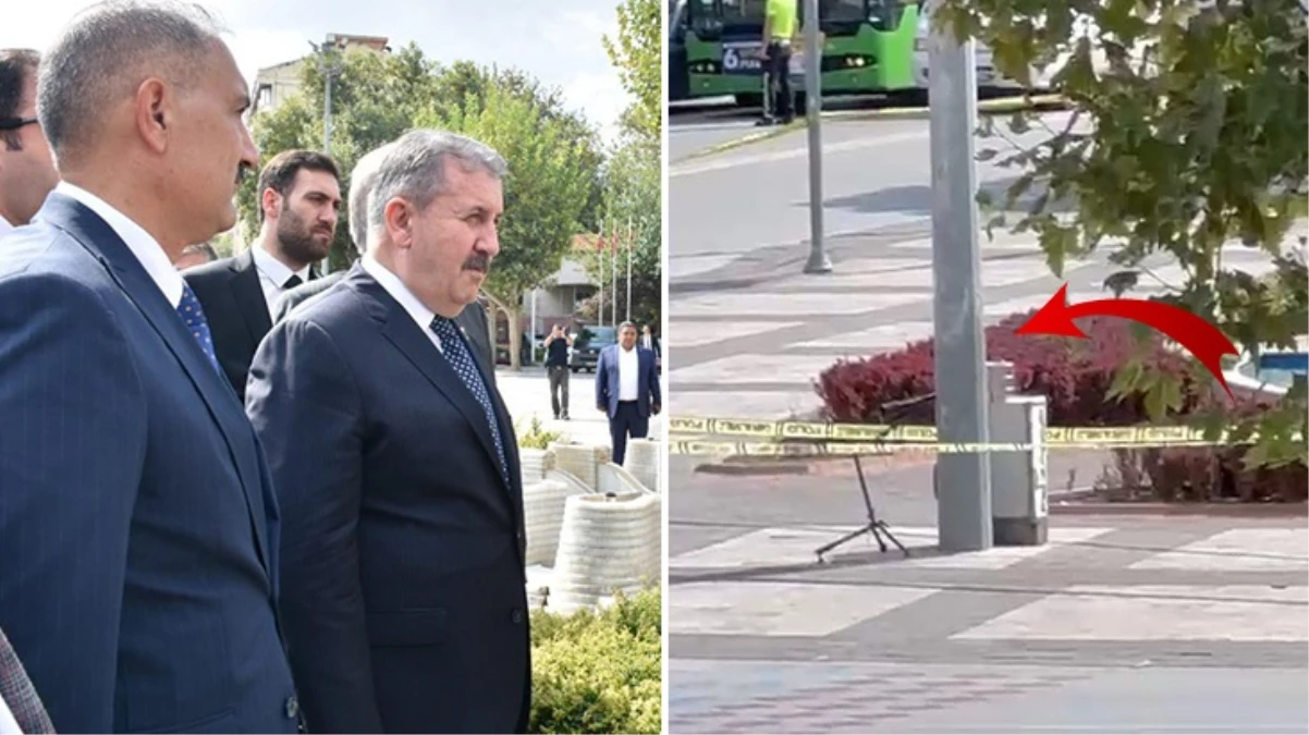 Mustafa Destici'nin Denizli ziyareti sırasında bomba paniği! İhbar asılsız çıktı, program ertelendi