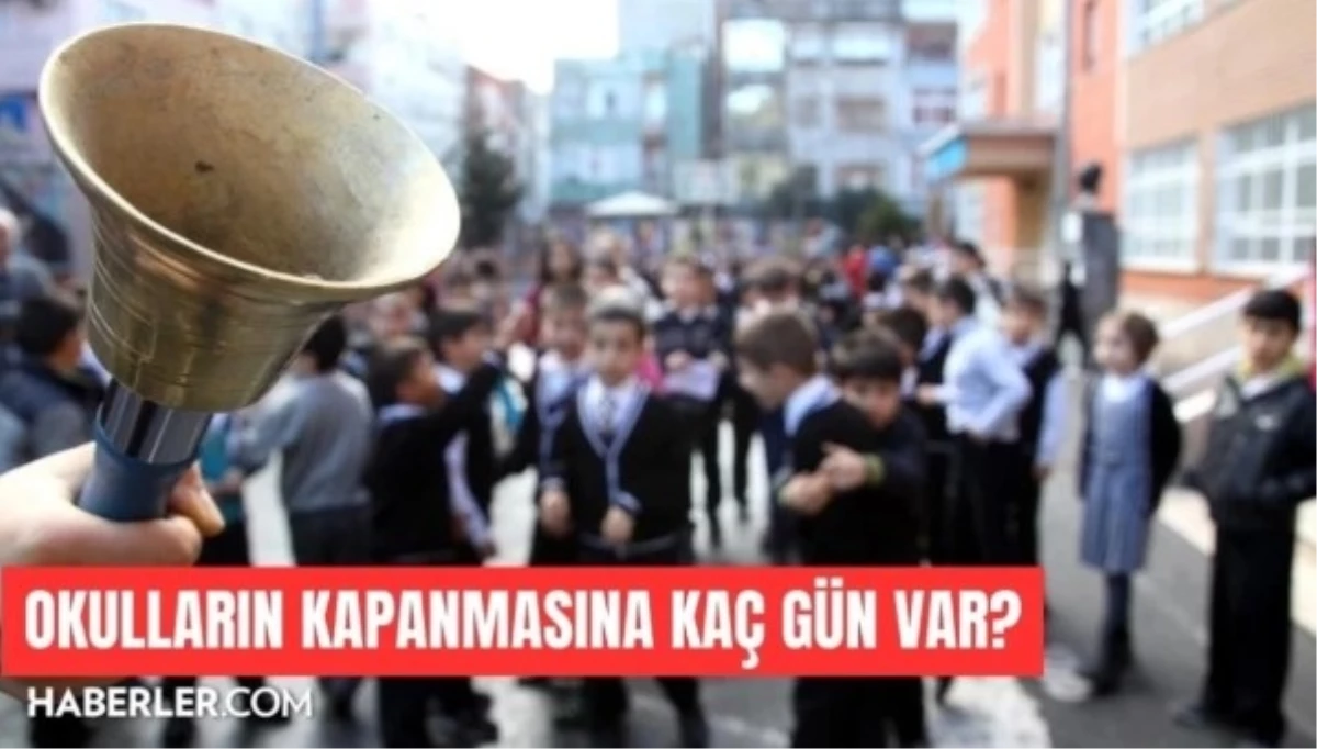 Okulların kapanmasına kaç gün var SAYAÇ (23 Ekim) Okullar ne zaman, hangi tarihte kapanacak?