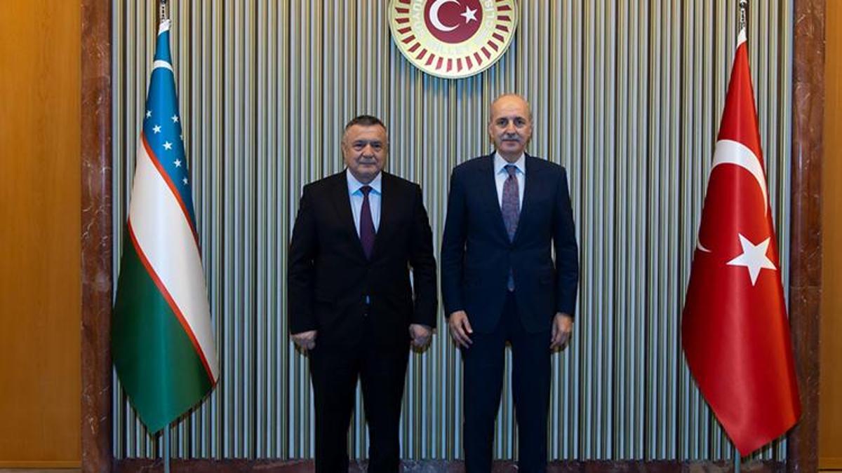 Özbek mevkidaşıyla görüşen Kurtulmuş: Özbekistan, çok büyük gelişme potansiyeline sahip ülkelerden birisi