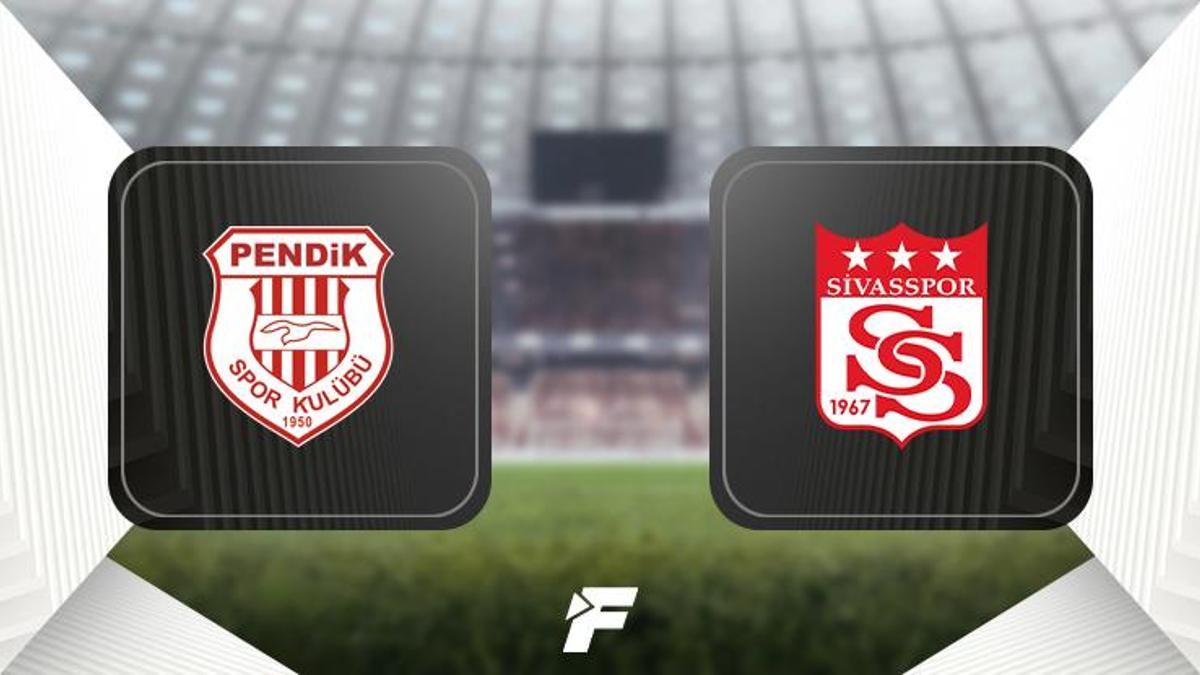 Pendikspor-Sivasspor maçı ne zaman, saat kaçta, hangi kanalda? (Muhtemel 11'ler)