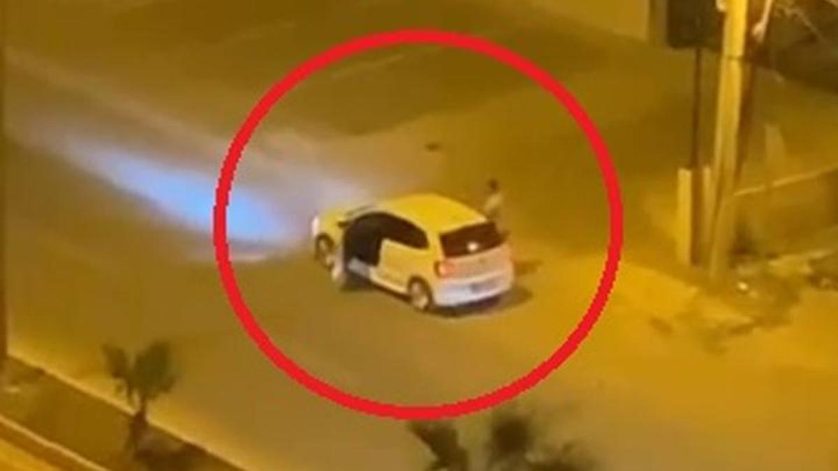 Polis ekiplerini harekete geçiren olay! Kadını zorla otomobile bindirdi... Her yerde aranıyorlar