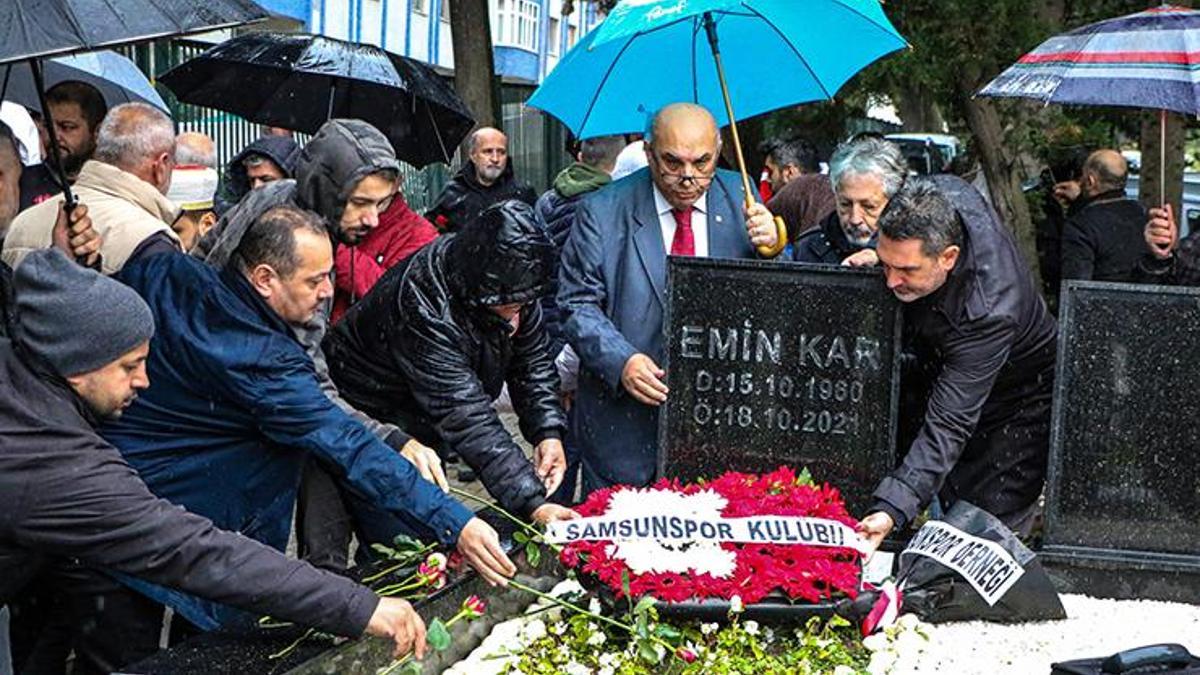 Samsunspor, efsanesi Emin Kar'ı unutmadı