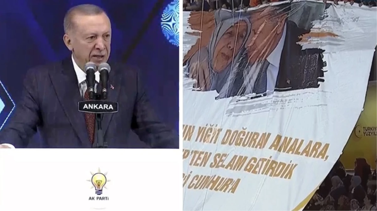 Son Dakika: Cumhurbaşkanı Erdoğan, AK Parti 4. Olağanüstü Kongresi'nde salondakilere hitap ediyor