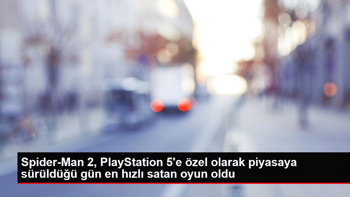 Spider-Man 2, PlayStation 5'e özel olarak piyasaya sürüldüğü gün en hızlı satan oyun oldu