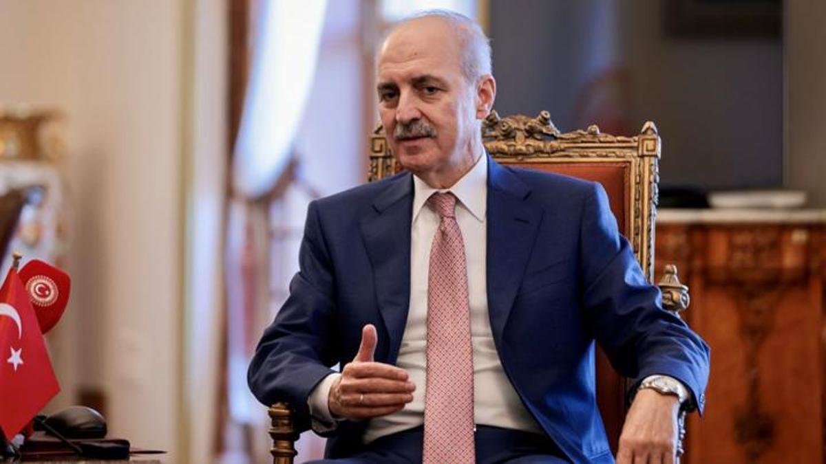 TBMM Başkanı Kurtulmuş: İsrail ile Filistin arasındaki çatışmada Türkiye'nin tavrı bellidir.