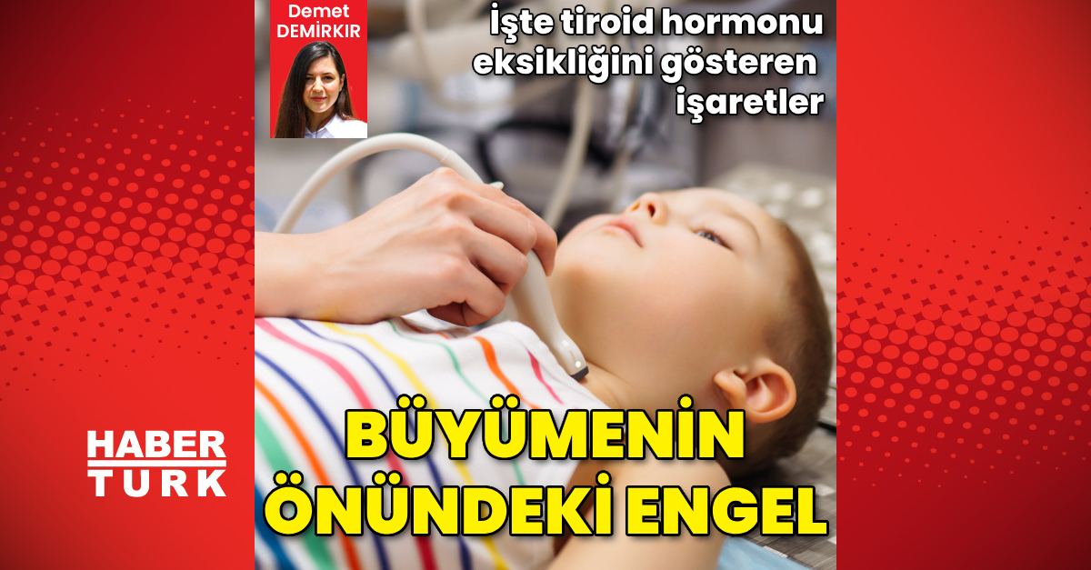 Tiroid hormonu eksikliği çocuklarda büyümeyi engelliyor