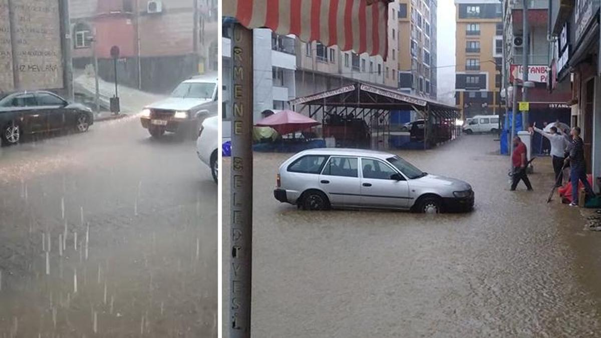 Trabzon’da şiddetli sağanak yağış! Meteoroloji'den Doğu Karadeniz için uyarı