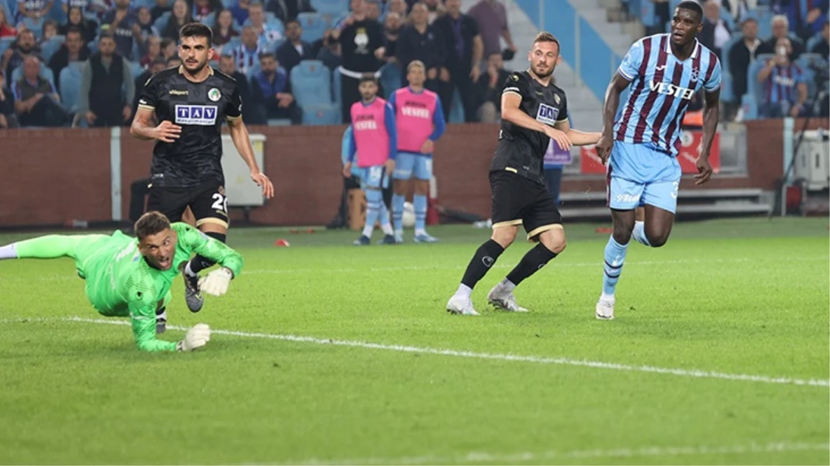 Trabzonspor, Corendon Alanyaspor'u 1-0 yendi