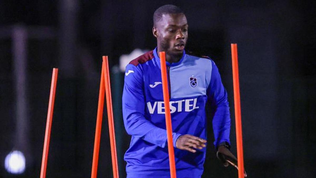 Trabzonspor'da Nicolas Pepe sahaya çıktı!