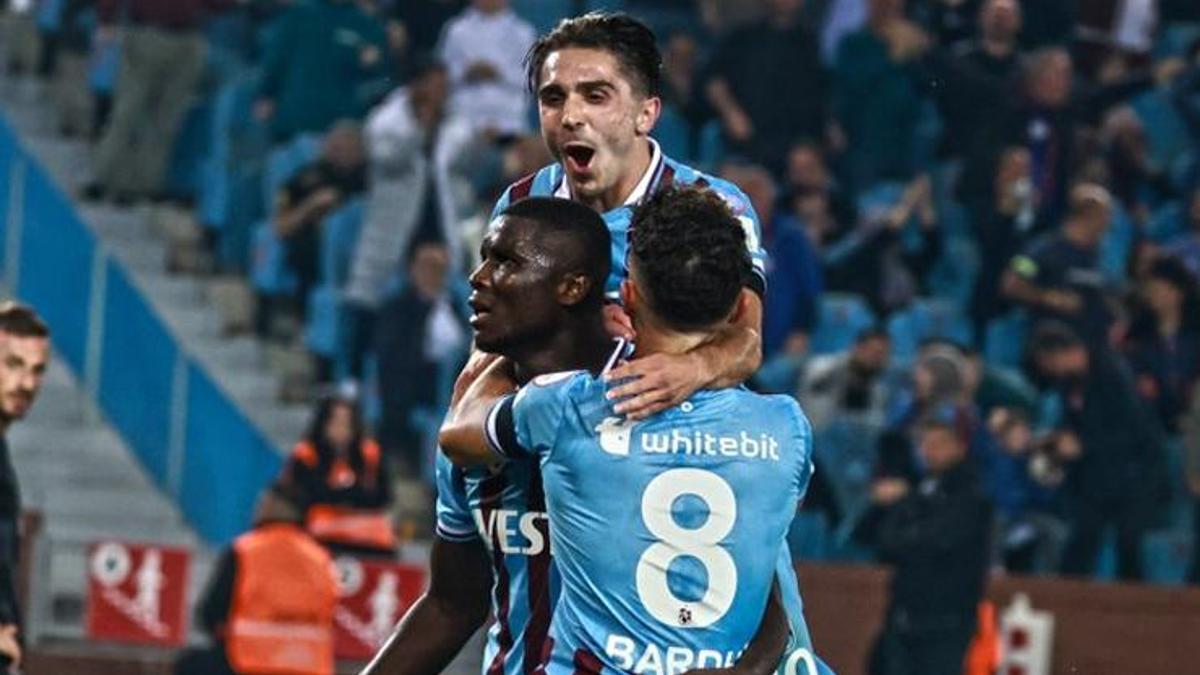 Trabzonspor'da Onuachu'dan gol yorumu!