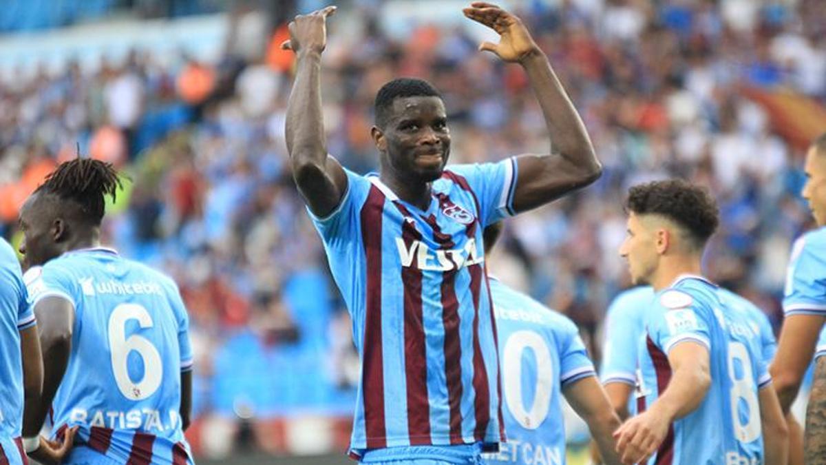 Trabzonspor'da Paul Onuachu fırtınası dinmiyor