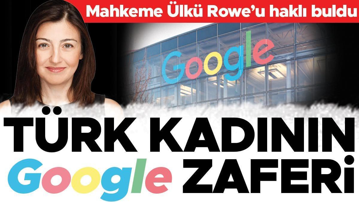 Türk yöneticinin Google zaferi