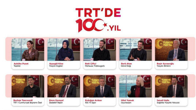 'TRT’de 100. Yıl' programında Cumhuriyet coşkusu yaşanacak | Aktüel Haberleri