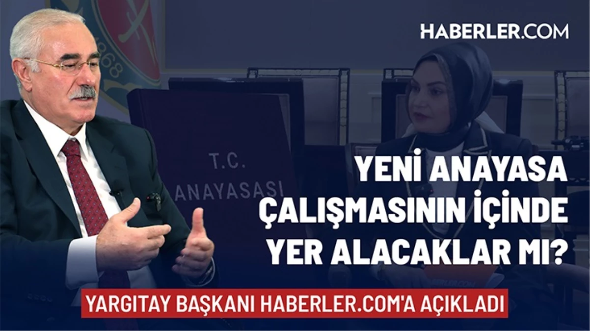 Yeni anayasa çalışmasının içinde yer alacaklar mı? Yargıtay Başkanı Mehmet Akarca, Haberler.com'a açıkladı