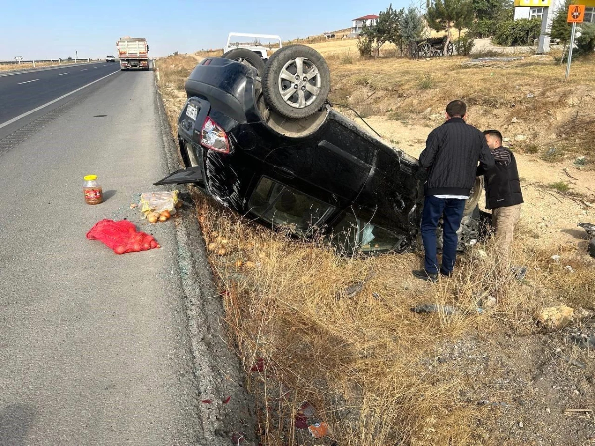 Yozgat'ta Trafik Kazası: 4 Yaralı