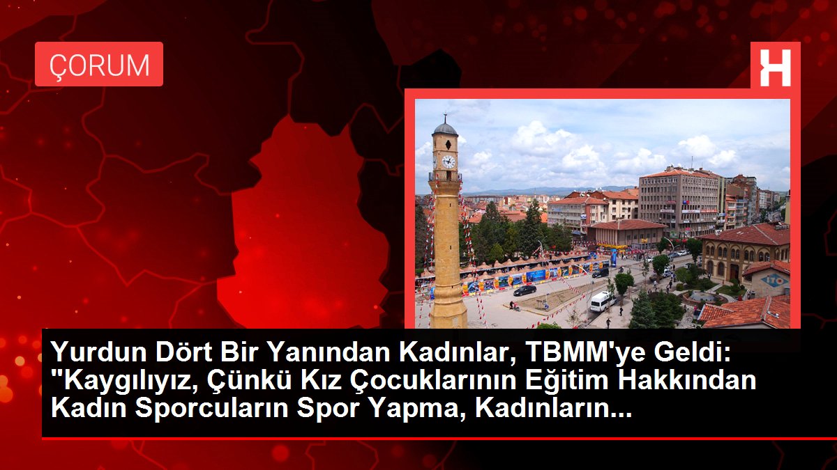 Yurdun Dört Bir Yanından Kadınlar, TBMM'ye Geldi: "Kaygılıyız, Çünkü Kız Çocuklarının Eğitim Hakkından Kadın Sporcuların Spor Yapma, Kadınların...