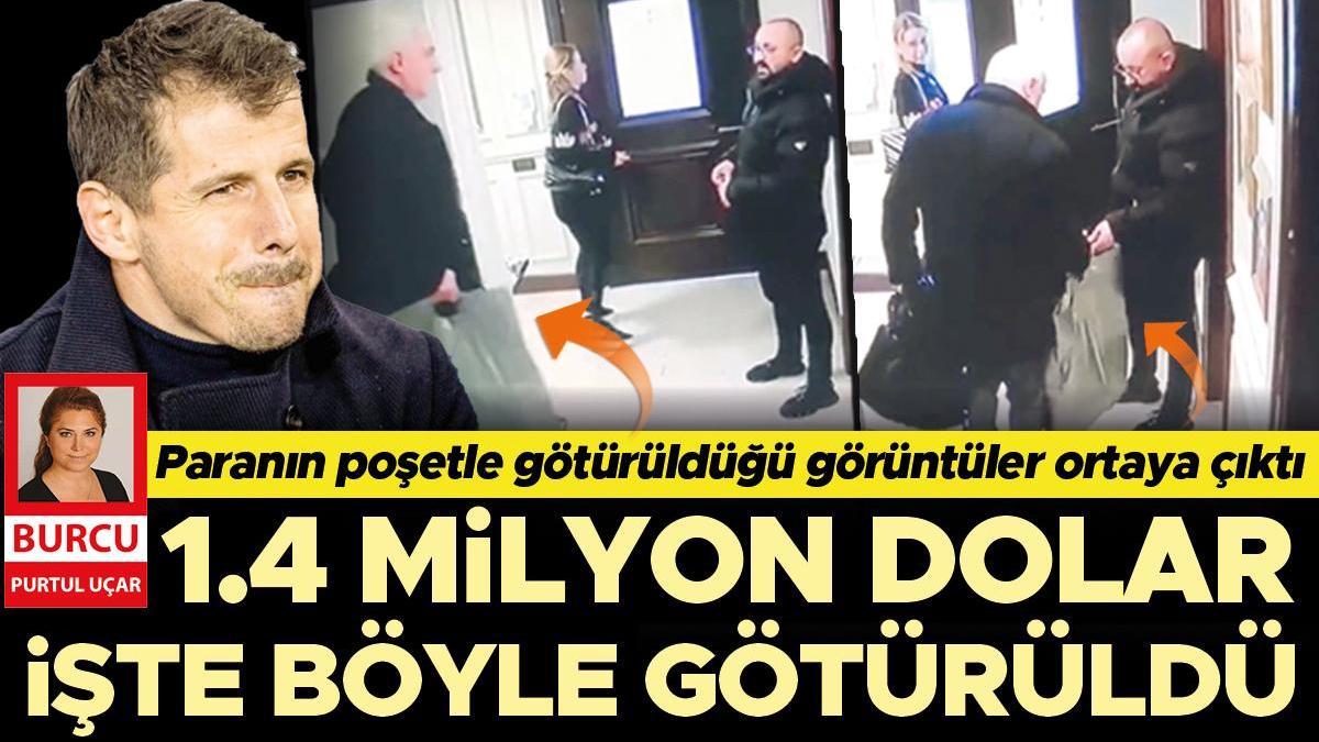 1.4 milyon dolar işte böyle götürüldü