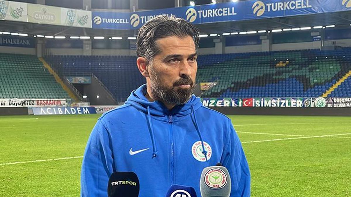 Çaykur Rizespor'da İlhan Palut: 'Maçı daha zor hale getirdi!'