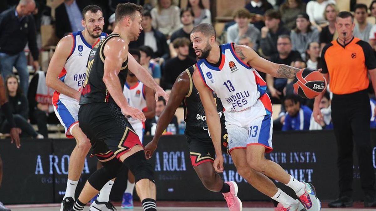 (ÖZET) Monaco - Anadolu Efes maç sonucu: 82-89 | Deplasmanda ilk galibiyet!