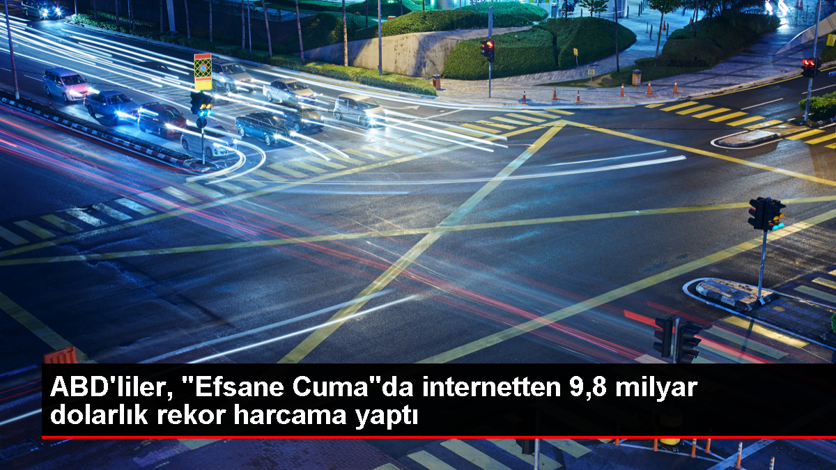 ABD'de Efsane Cuma'da Çevrim İçi Harcamalar Rekor Seviyeye Ulaştı