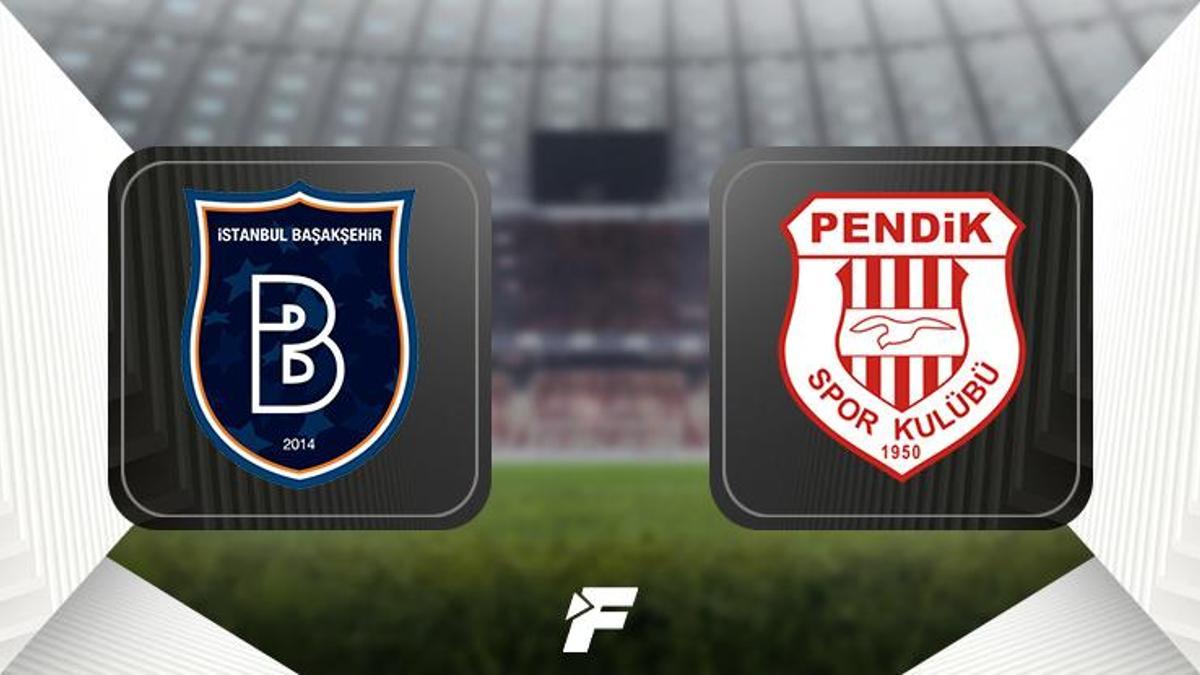 Başakşehir - Pendikspor maçı ne zaman, saat kaçta ve hangi kanalda? (İlk 11'ler)