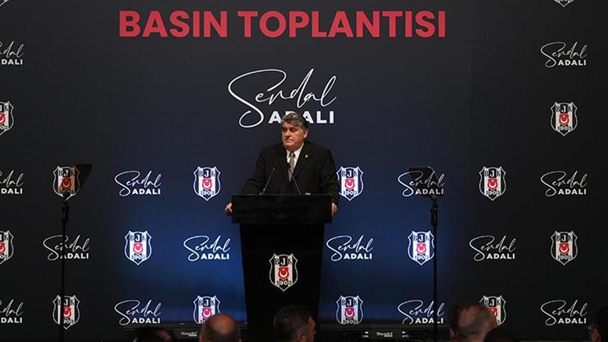 Beşiktaş'ta başkan adayı Serdal Adalı projelerini açıkladı