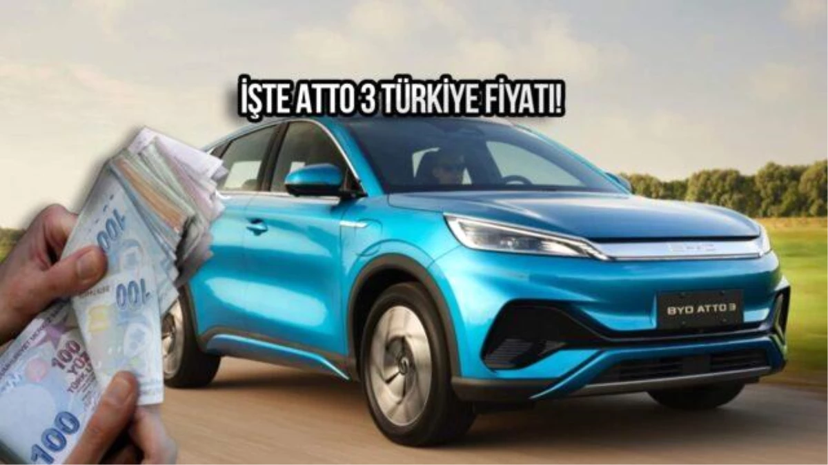 BYD Atto 3 Türkiye Pazarına Giriş Yapıyor