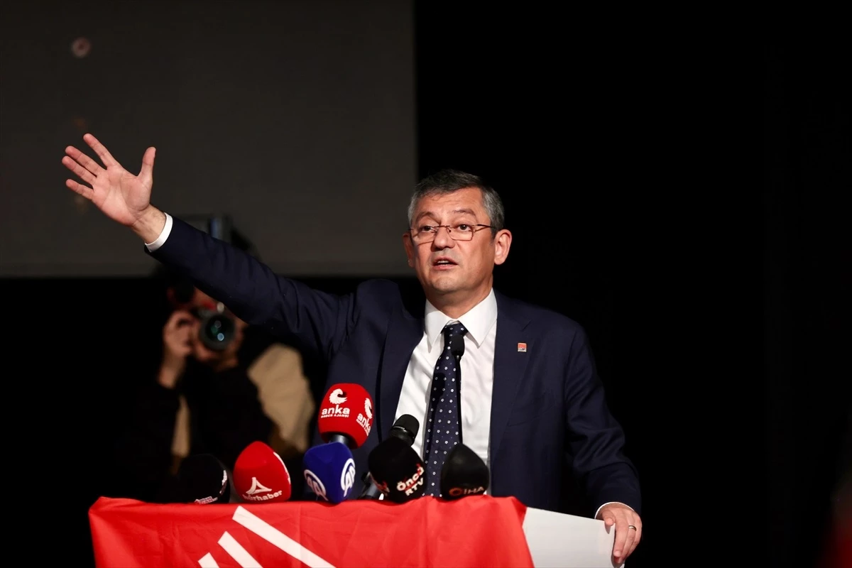 CHP Genel Başkanı Özgür Özel: Grup olarak Filistin'e gideceğiz