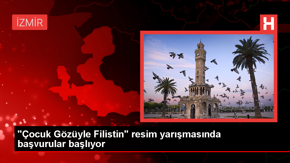 "Çocuk Gözüyle Filistin" resim yarışmasında başvurular başlıyor